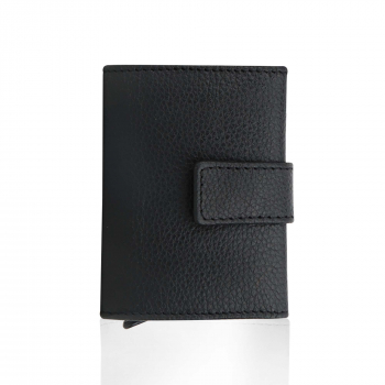 Slim Wallet mit Münzfach & RFID-Schutz 24- (12A) Mini Geldbörse Herren & Damen - Kartenetui Kreditkartenetui - Portmonee Geldbeutel Portemonnaie Neu